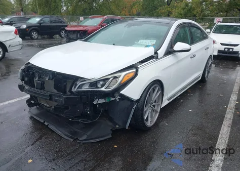 2015 Hyundai Sonata Limited 2.0T из США, поврежденный, VIN 5NPE34AB1FH250038